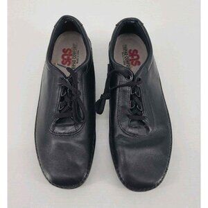 SAS Tripad Comfort Low Wedge Slip-on Soft Step Lace-up Leather Womens Shoe 10.5